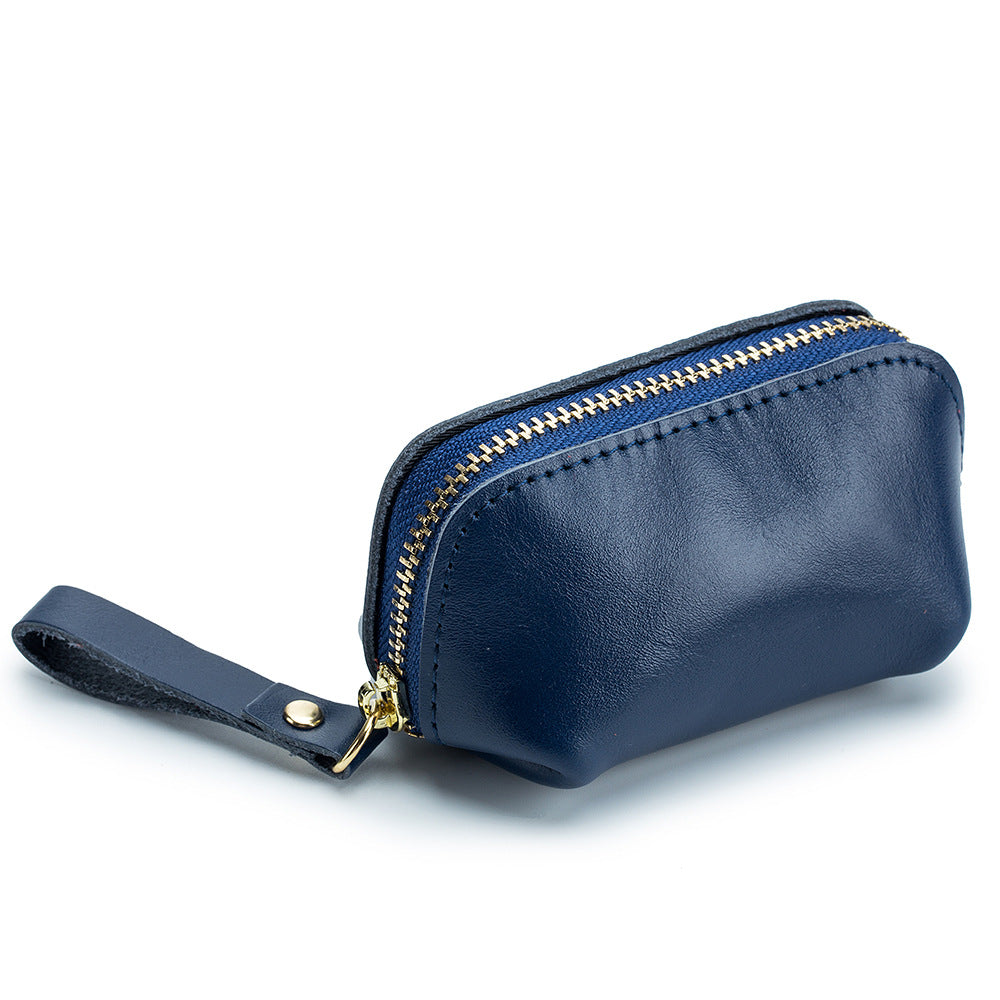 Women's & Men's & Pocket Zipper Simple Solid Color Coin Purses