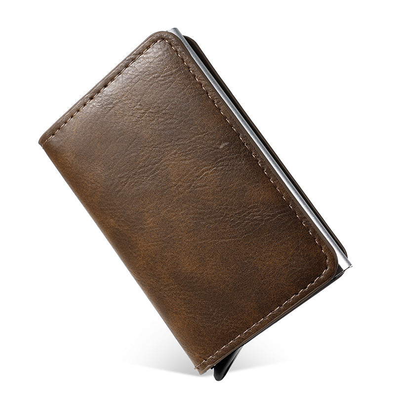 Women's & Men's & High Quality Version Automatic Pop-up Card Holder