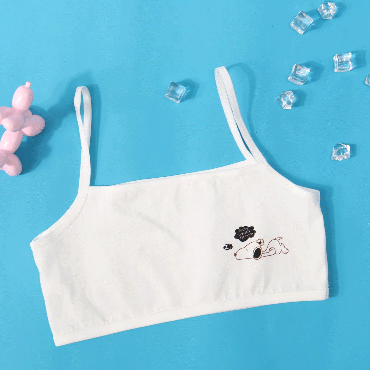 Children's Cotton Underwear Development Period Vest Elementary Tanks Camis