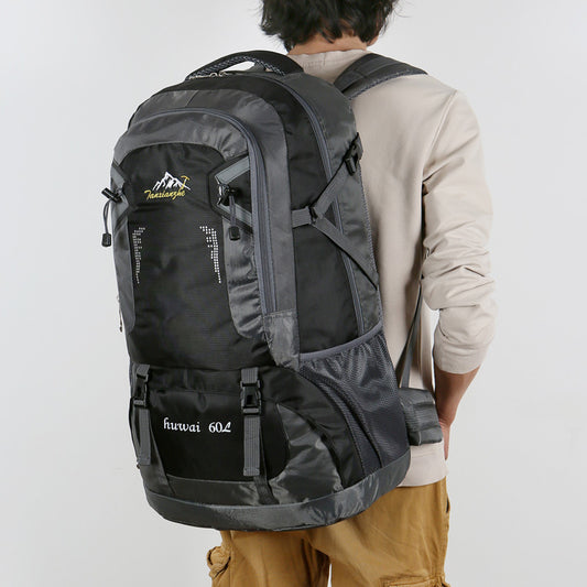 Men's Large Capacity Waterproof Couple Leisure Exercise Backpacks