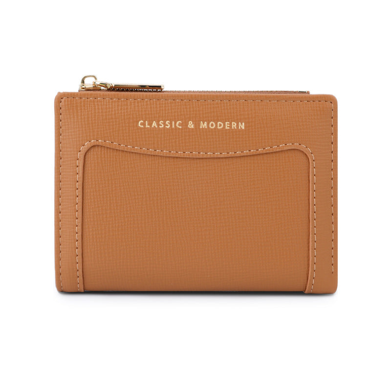 Min Wei Trade Short Design Stitching Purses