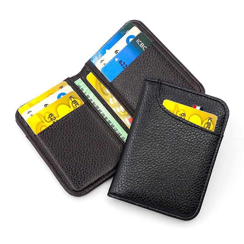 Men's Slouchy Thin Bank Cover Fashion Card Holder