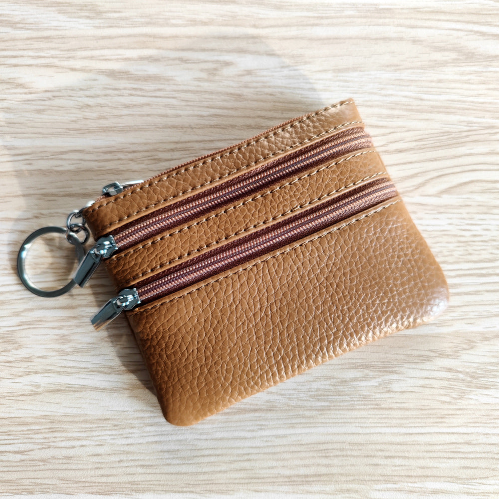 Women's Genuine Leather Business Short For Card Holder