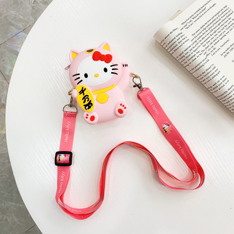 Stall Cartoon Silicone Soft Western Style Backpacks