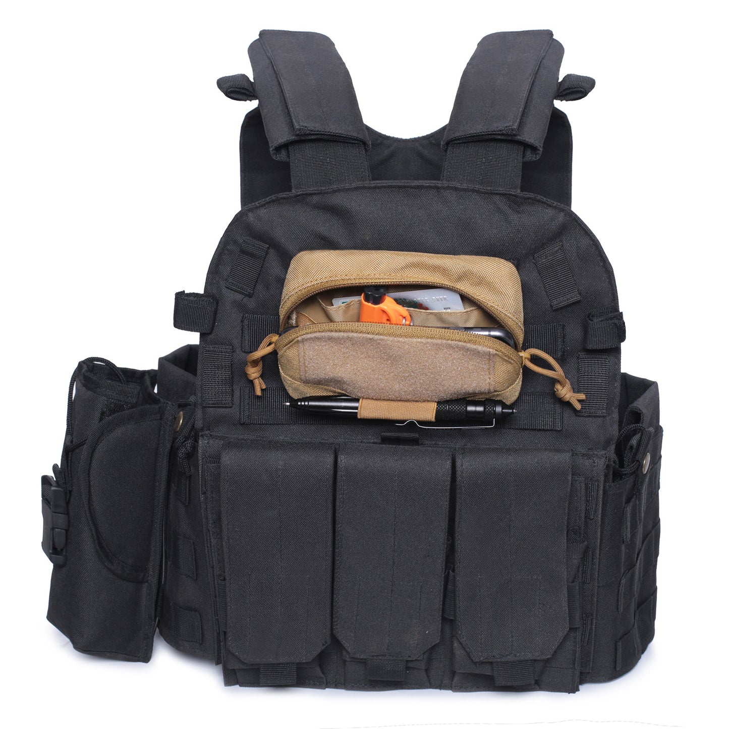 Classic Vest Mobile Horizontal Sundries Collection Men's Waist Packs