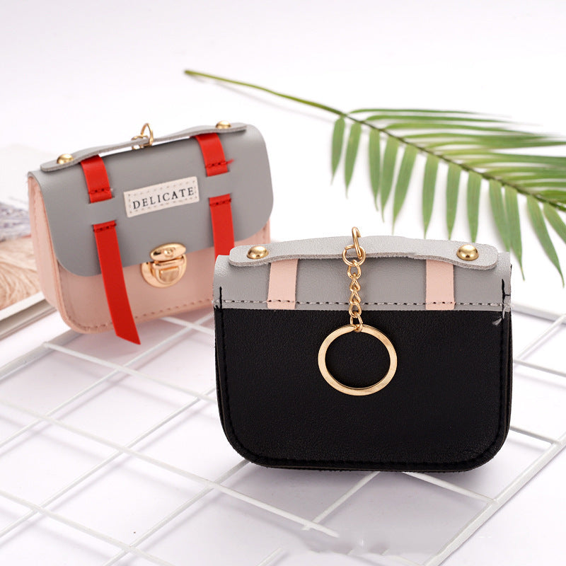 Simple Cute Hand Holding Mini Cover Purses