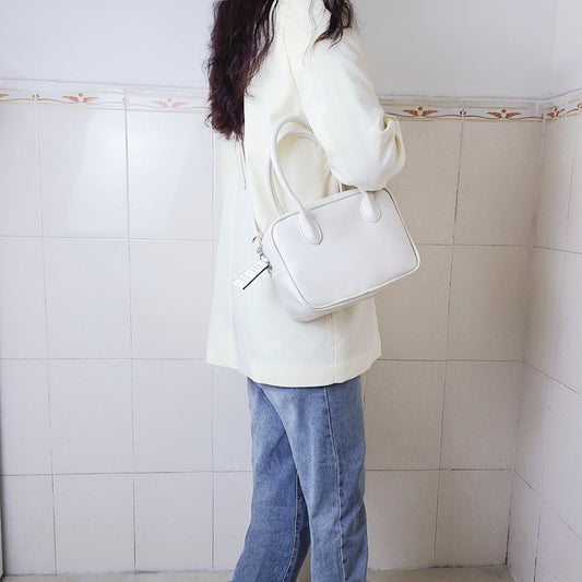 Creative Niche Cream Western Style Fashion Shoulder Bags