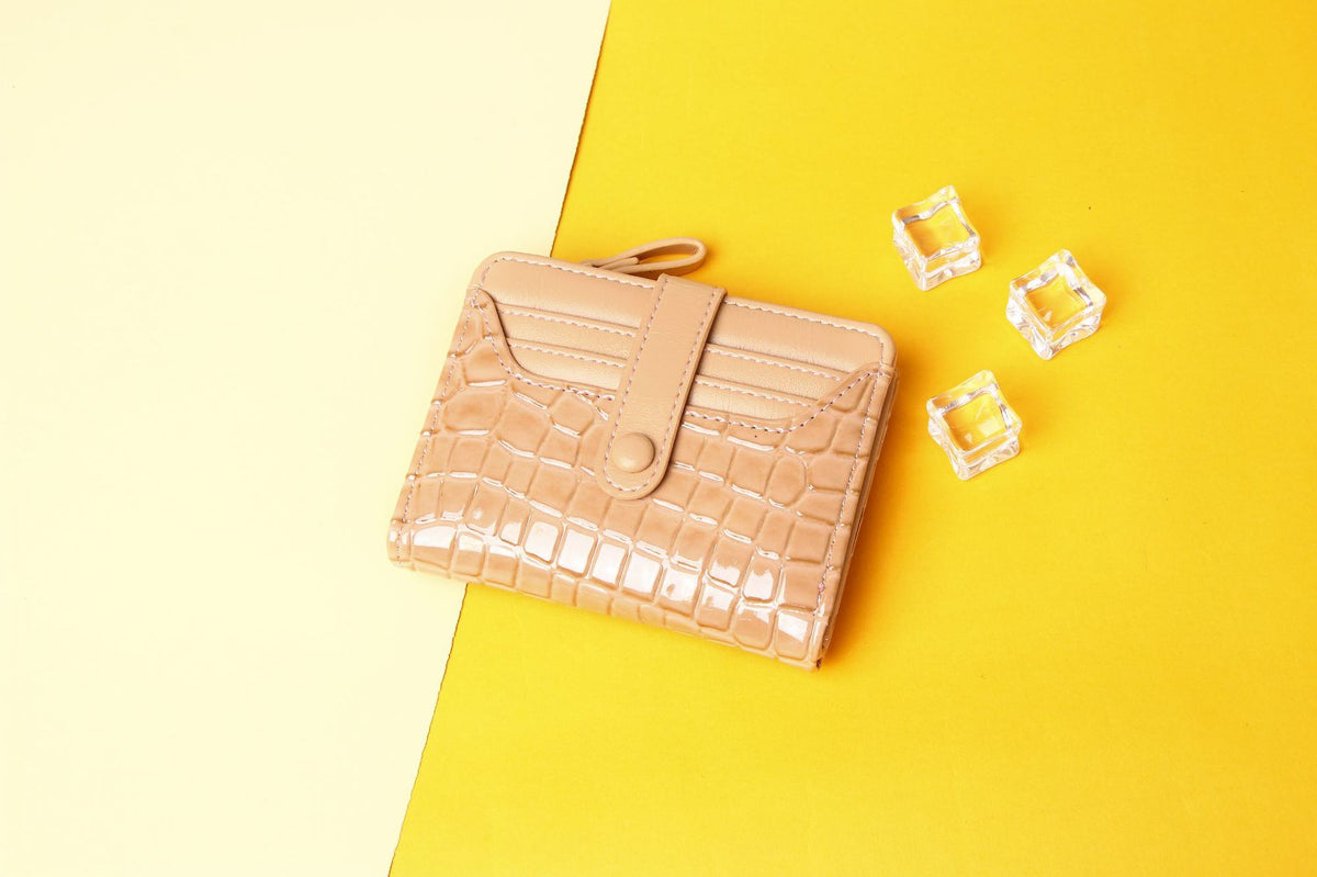 Women's Short Multiple Slots Multifunctional Solid Color Coin Purses