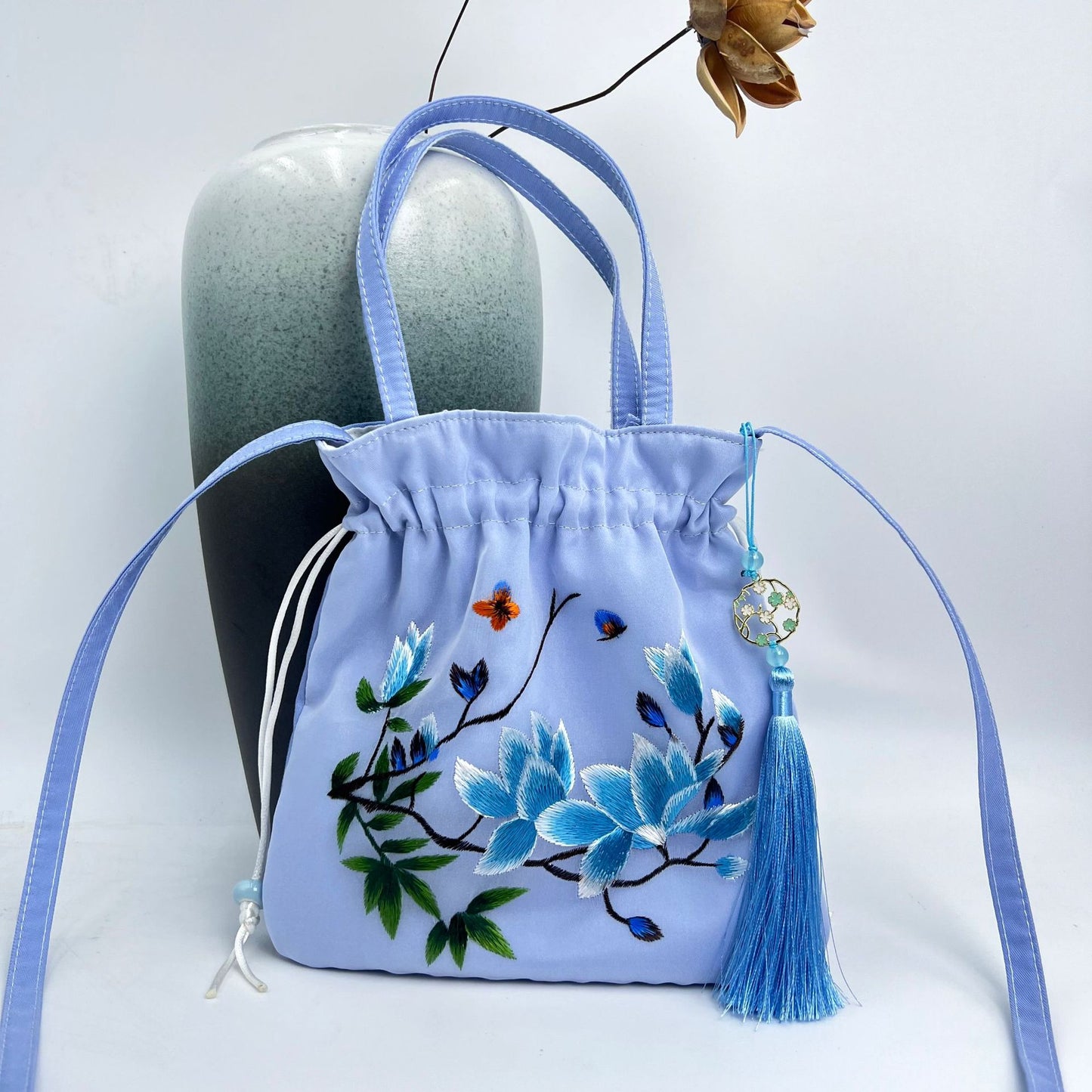 Embroidery National Style Han Chinese Clothes Crossbody Bags