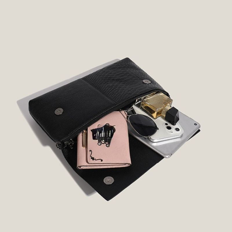 Women's Leather Clutch Fashionable Large Capacity Banquet Fashion Bags