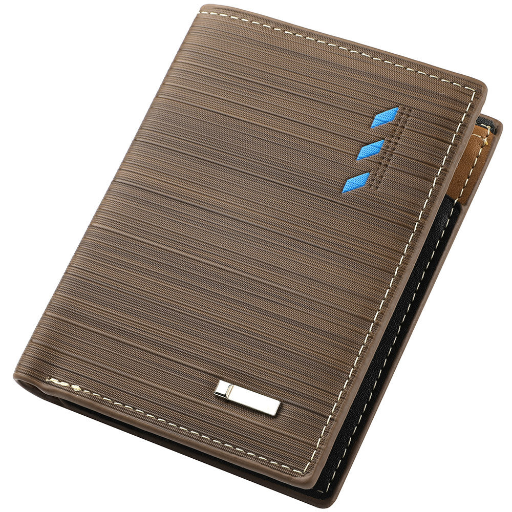 Creative Stylish Classic Men's Horizontal Korean Men's Wallets