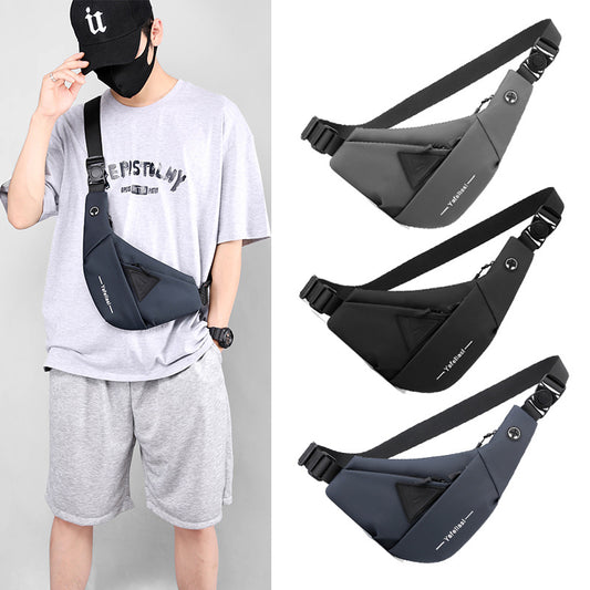 Men's Underarm Foreskin Film Waterproof Riding Commuter Men's Chest Bags