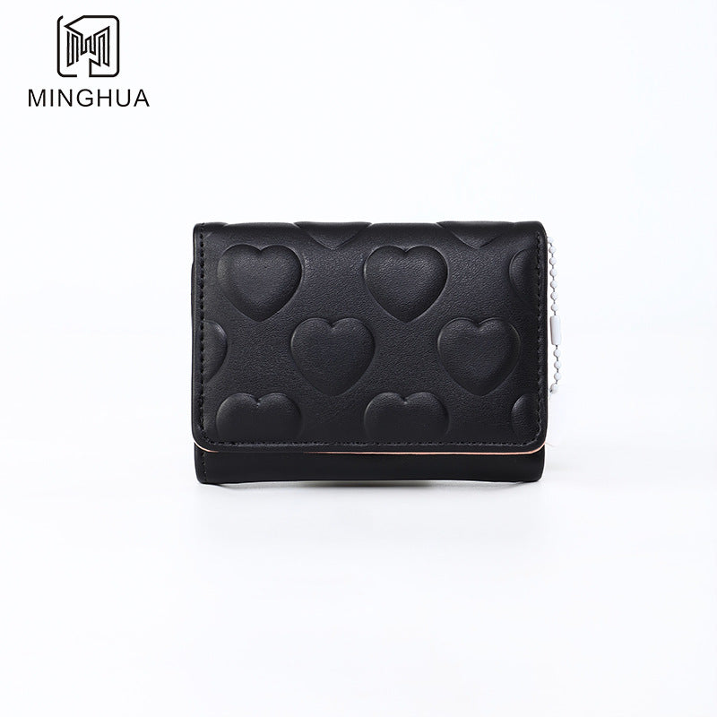 Women's Short Solid Color Summer Pattern Simple Ladies Wallets