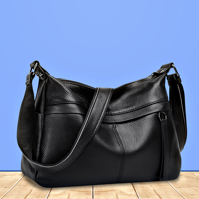 Women's Genuine Leather Large Capacity Versatile Fashion Shoulder Bags