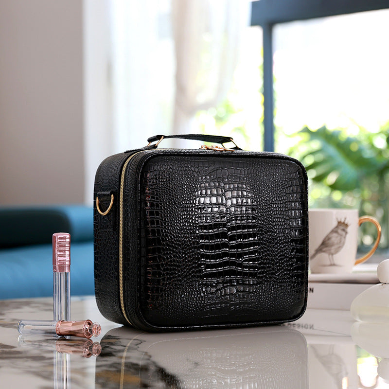With Mirror Simple Artist City Convenient Cosmetic Cases